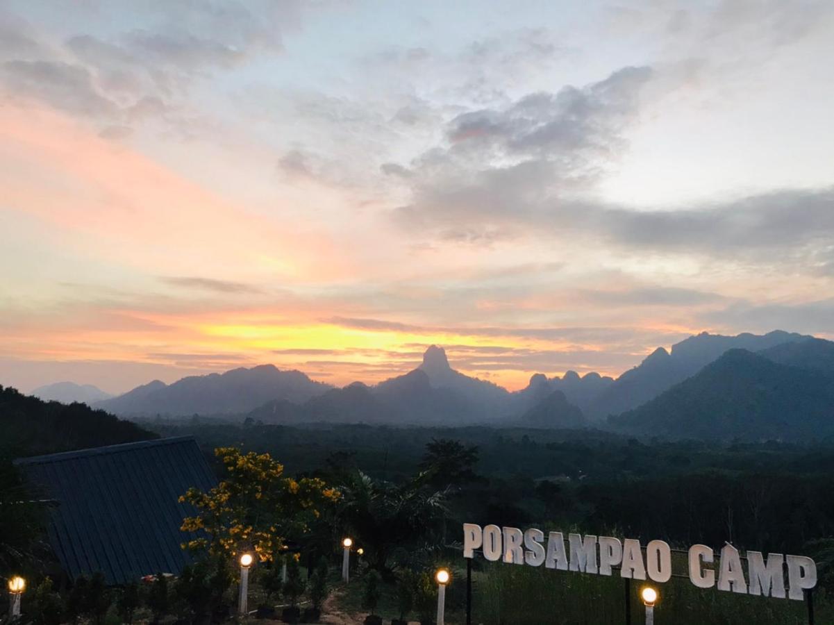 Por Sampao Camp&Resort Ban Pha Saeng Lang Buitenkant foto